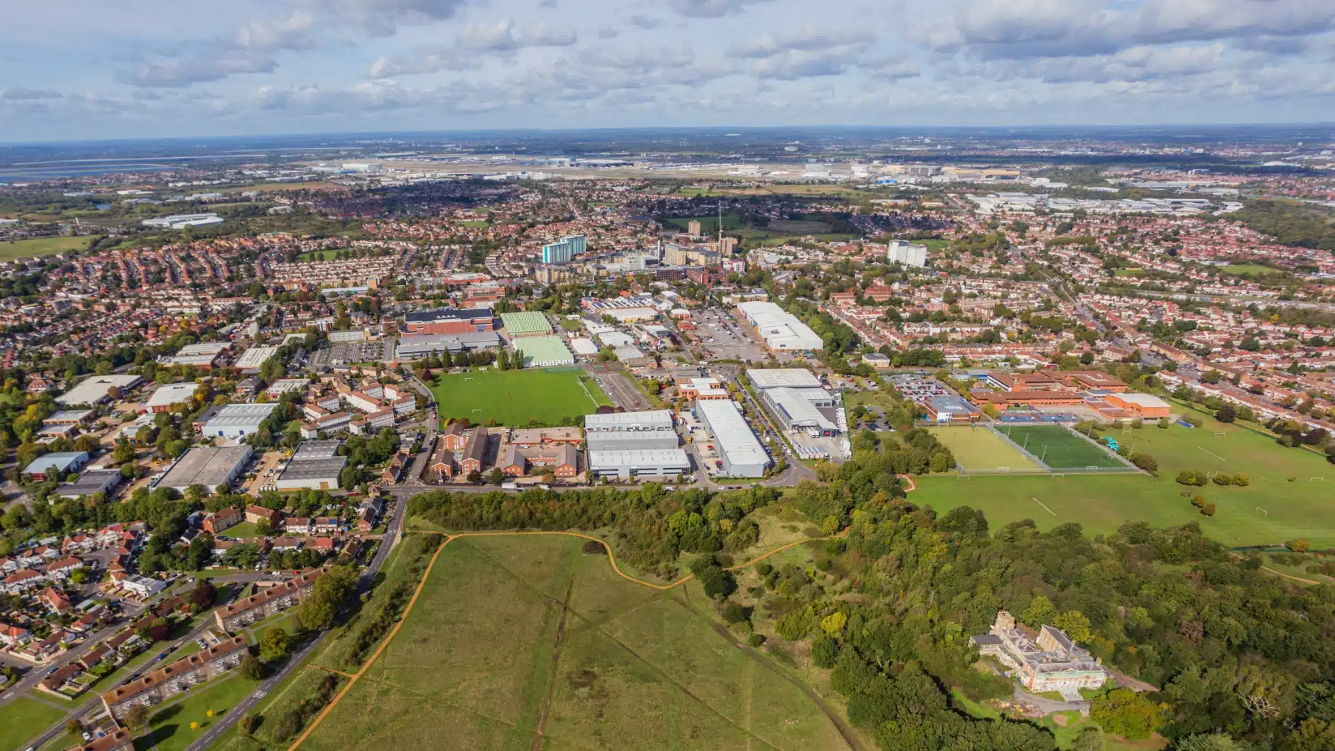 Feltham Aerial Image
